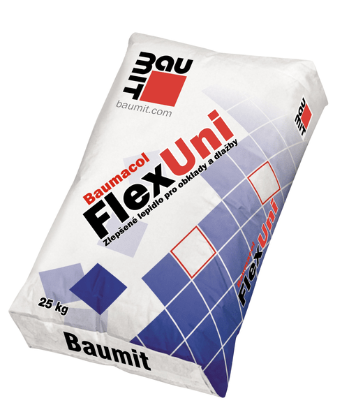 картинка BAUMIT Клей плиточный Baumacol FlexUni, 25кг/42 шт компании Таргет